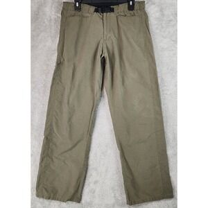 Prana Pants Womens Large Olive Green Cargo Utility Outdoor Hiking Casual